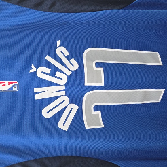 Luka Doncic Men's 2XL Fanatics Blue NBA Basketball Dallas Mavericks Jersey - Picture 7 of 12